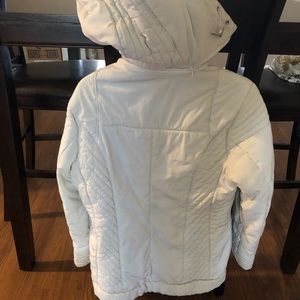 White winter jacket